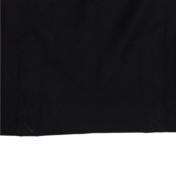 BANANA REPUBLIC Sloan Pencil Skirt Black Sailor Buttons Minimalist Size 8 NWT - Picture 6 of 13